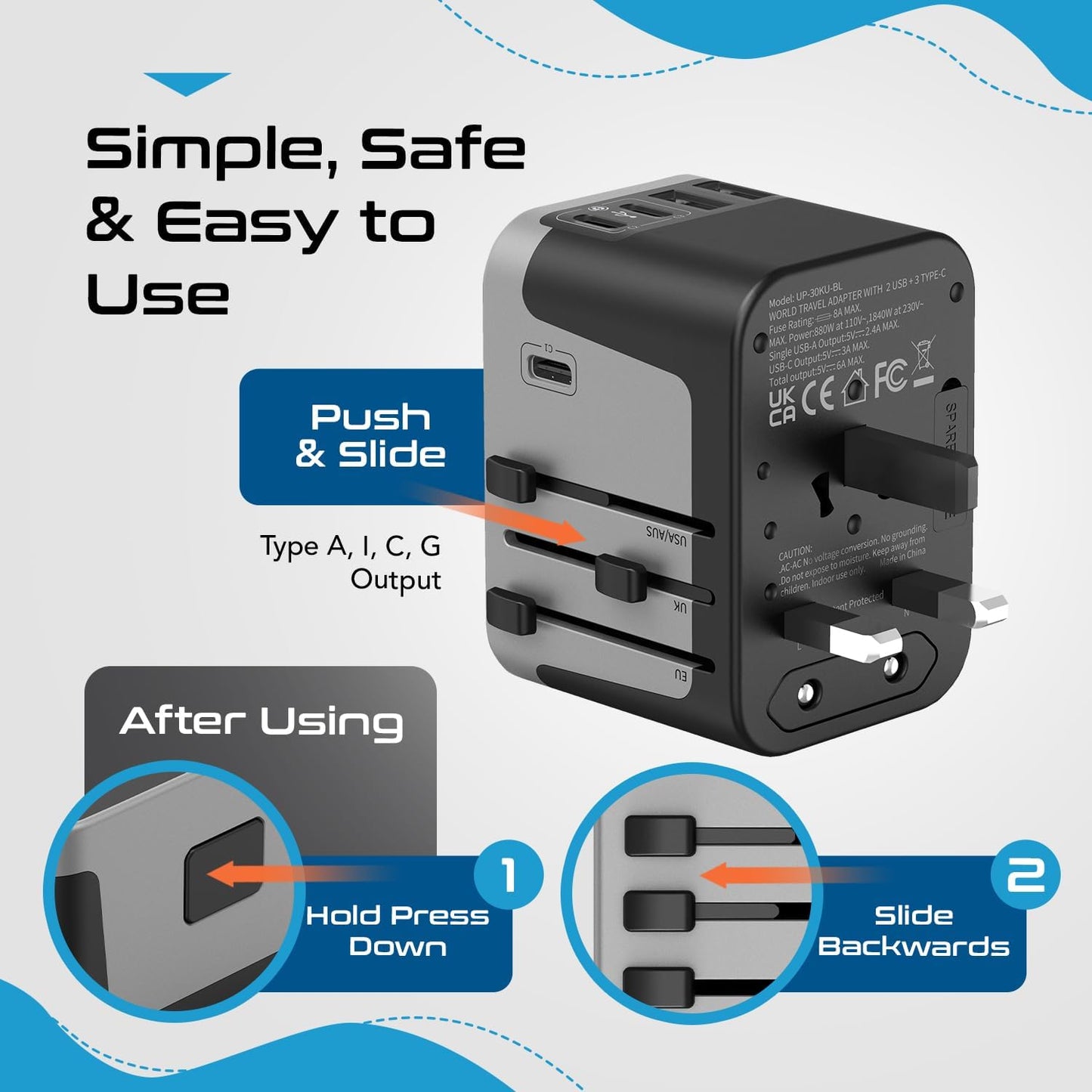 Travel Charger Adaptor